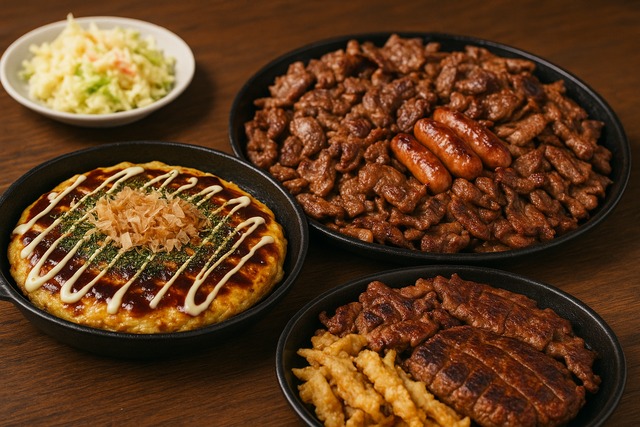okonomiyaki-meat-feast