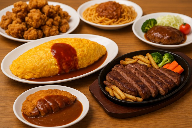 omelet-steak-set