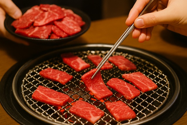 smoky-beef-grilling