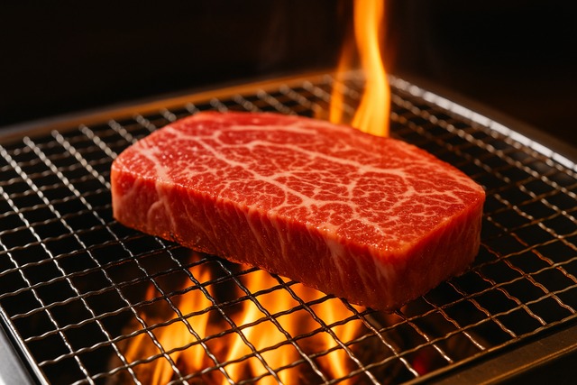 wagyu-steak-grilling