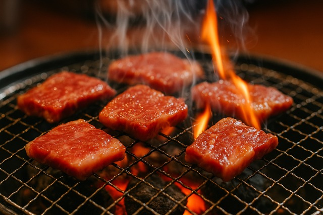 yakiniku-beef-flames